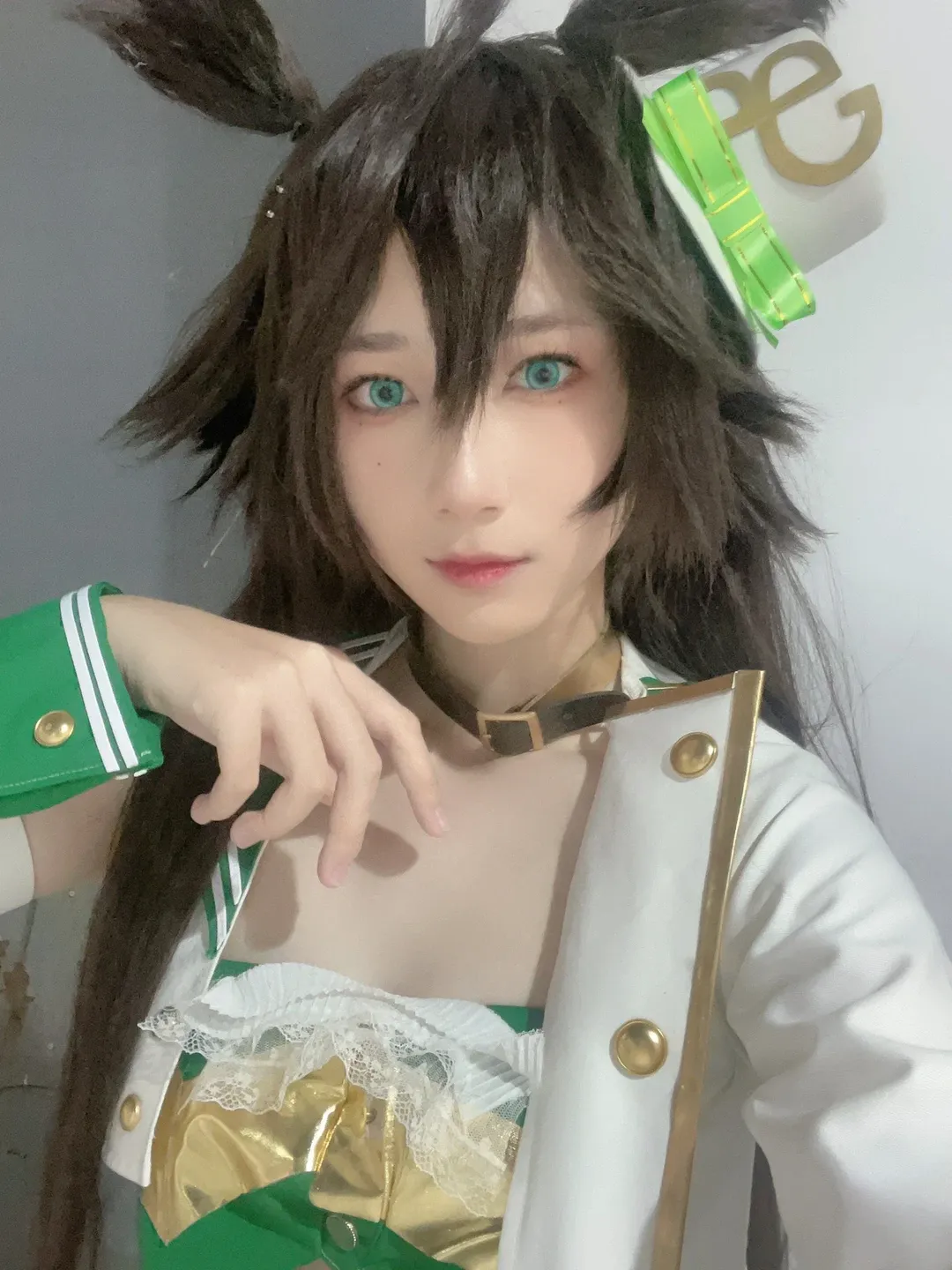 二次元, cosplay, 假发造型, 赛马娘, 千明代表cos