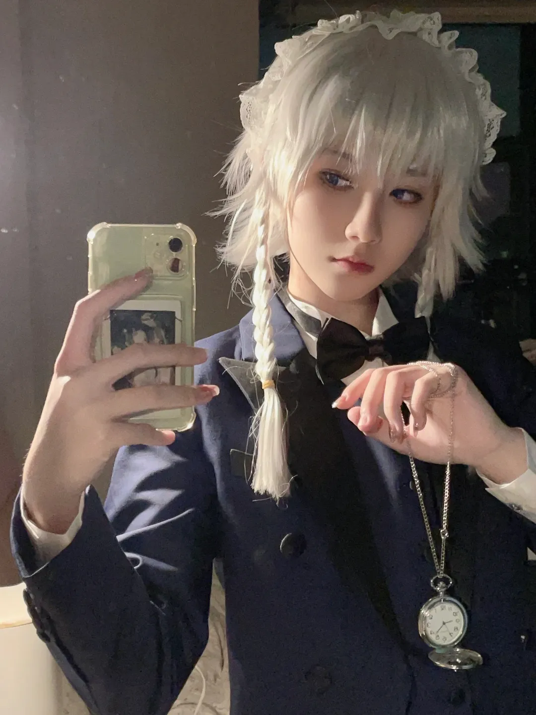 cosplay, 东方Project, 十六夜咲夜cos, 银发双马尾, 执事服 - 第2张