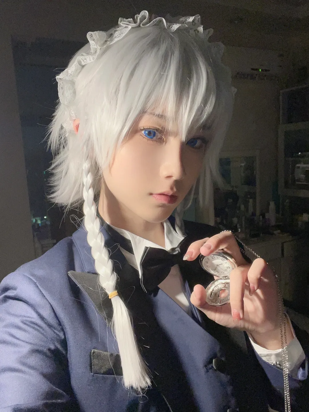 コスプレ, 東方Project, 十六夜咲夜 コスプレ, 銀髪ツインテール, 執事服