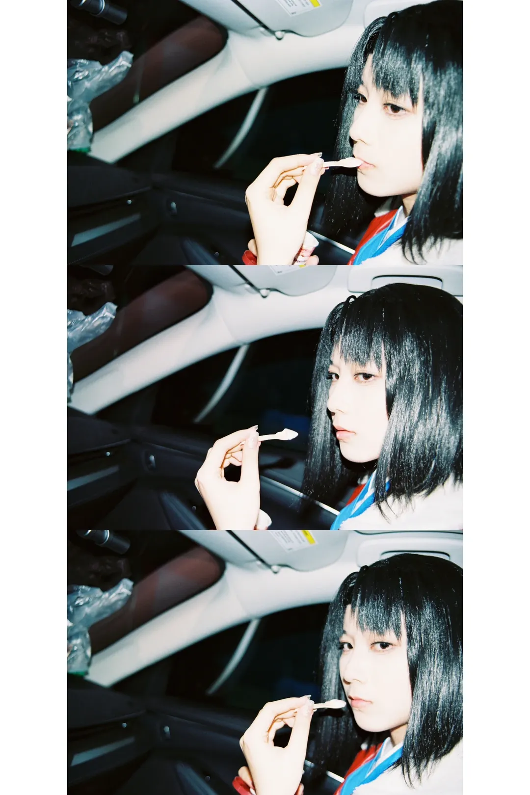 cos日常, 两仪式cos, 空之境界, 型月cosplay, 闪光灯摄影 - 第2张