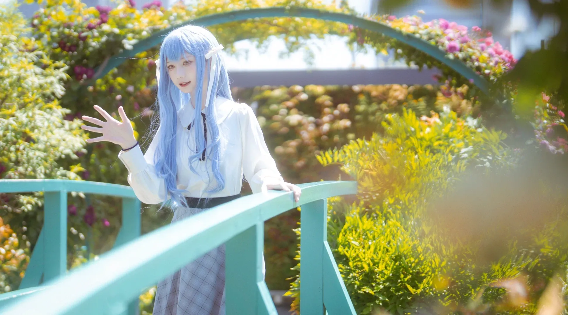 コスプレ, 豊川祥子 コスプレ, 逆光撮影, 聖地巡礼, MyGO!!!!!