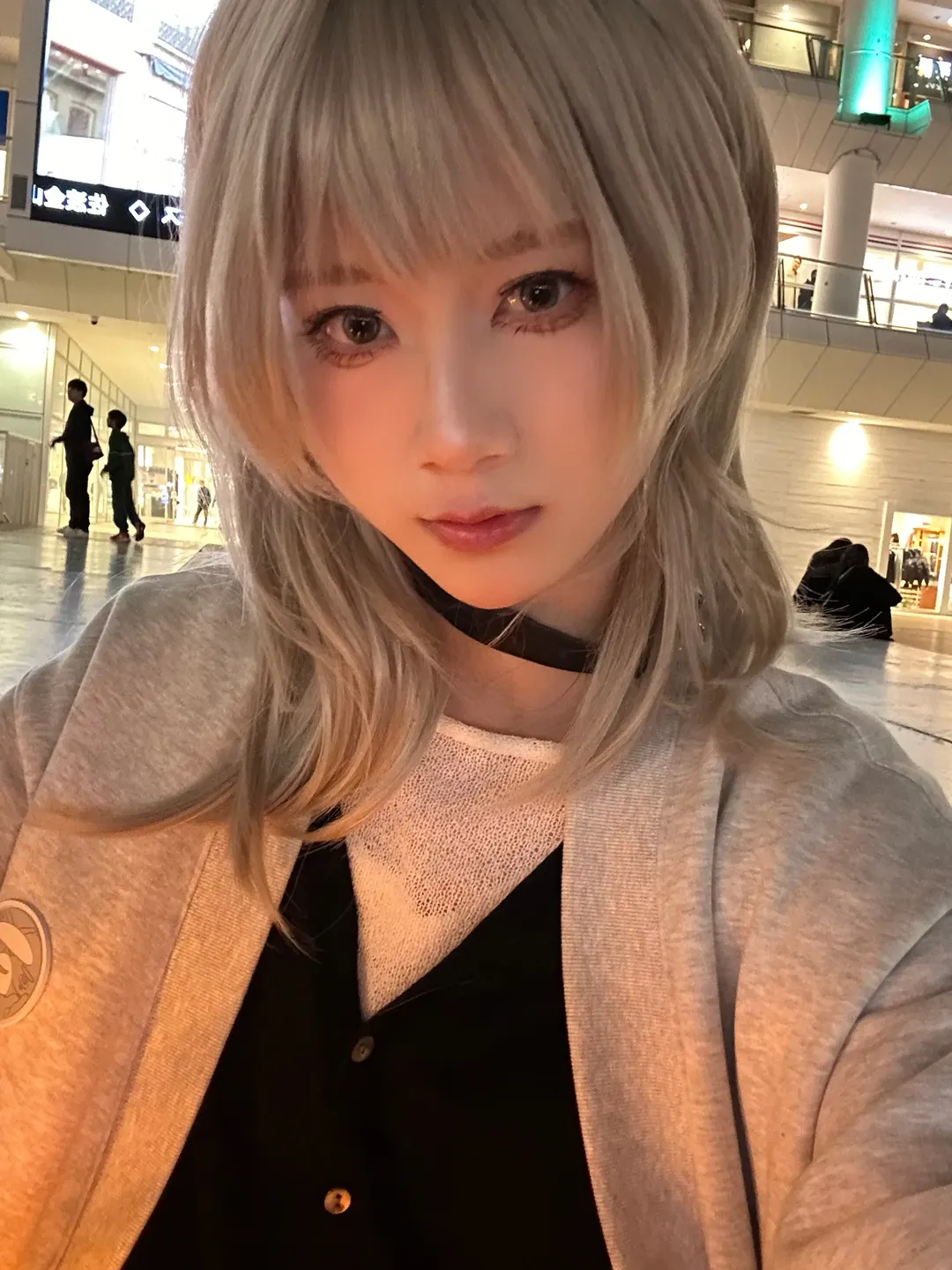 街頭攝影, 哭泣少女樂隊, 聖地巡禮, 河原木桃香cos, 黑絲連褲襪 - 第6張