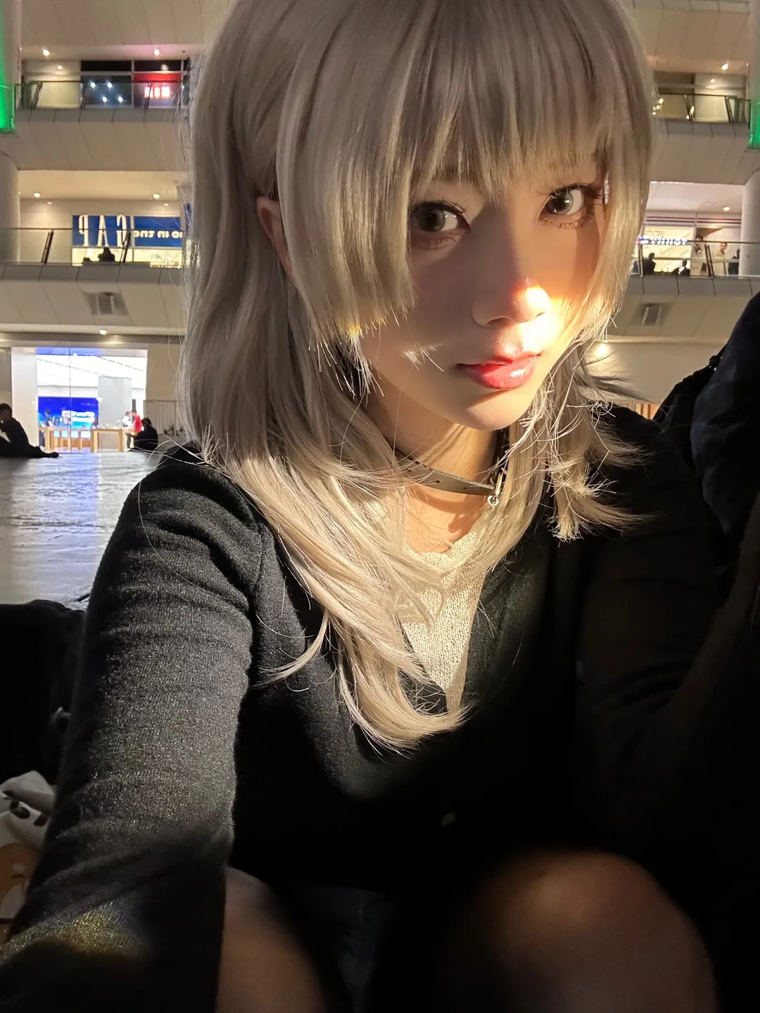 街頭攝影, 哭泣少女樂隊, 聖地巡禮, 河原木桃香cos, 黑絲連褲襪 - 第7張