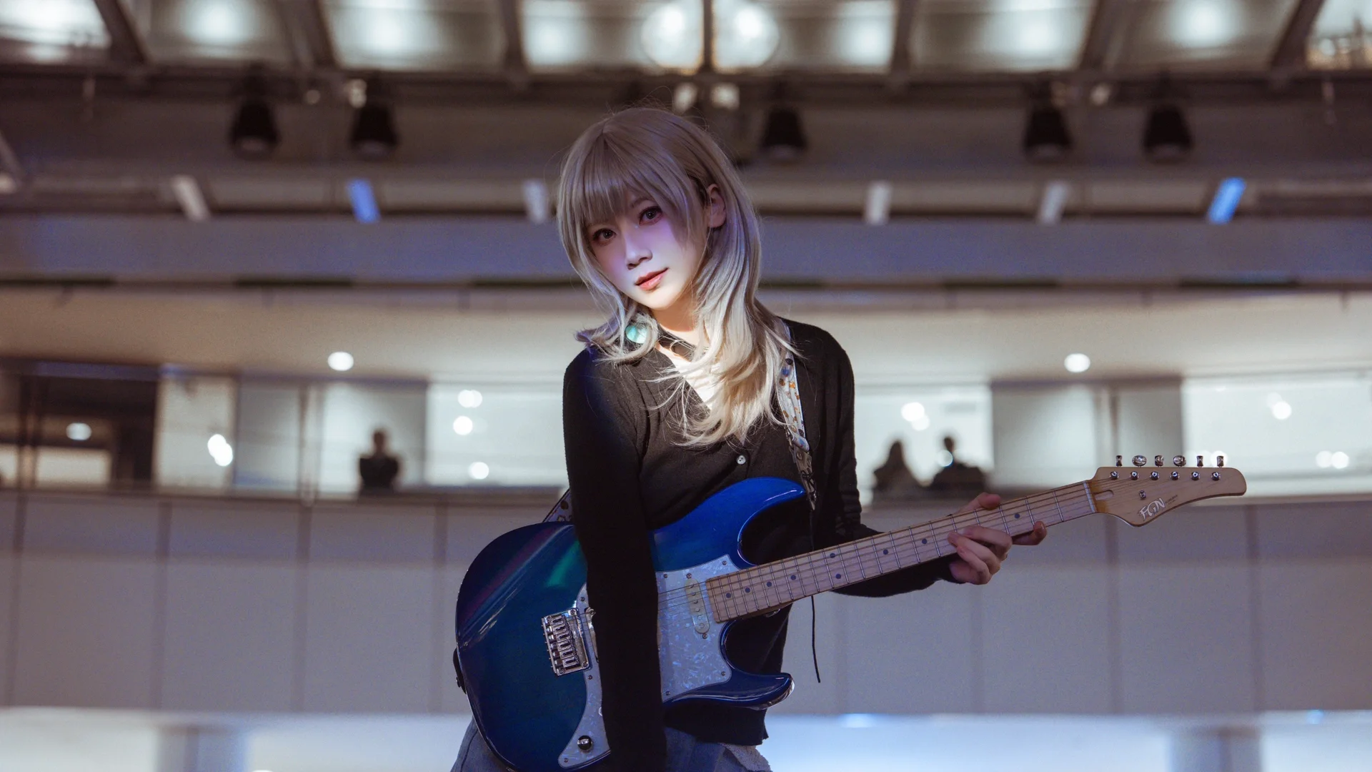 黑丝穿搭, Girls Band Cry, 河原木桃香cos, 摇滚是种态度, 川崎圣地巡礼 - 第12张