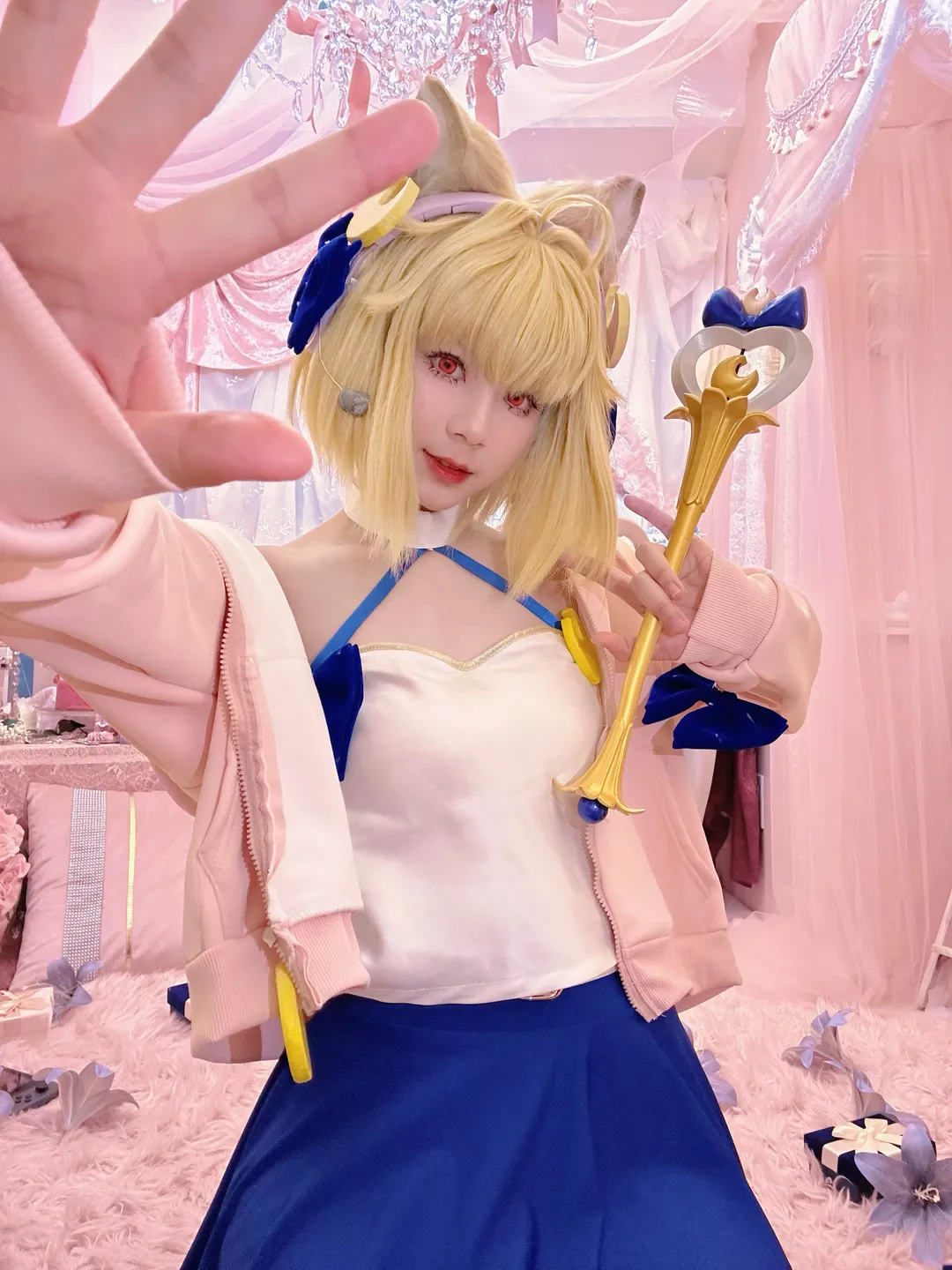 魔法少女, FGO, 爱尔奎特cos, 条纹长袜, 幻想嘉年华 - 第1张