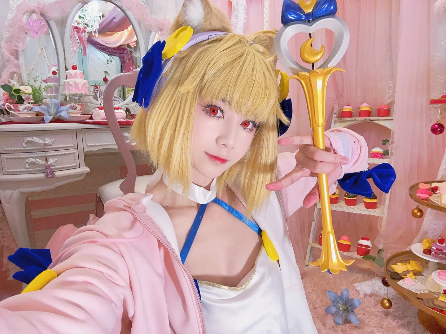 魔法少女, FGO, 爱尔奎特cos, 条纹长袜, 幻想嘉年华 - 第3张