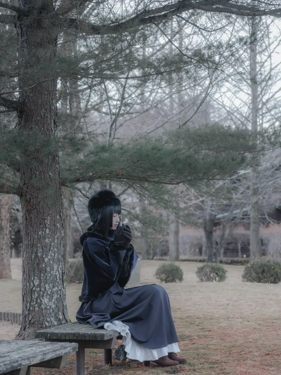 cosplay, 雪景, 冬季穿搭, 魔法使之夜, 久远寺有珠cos - 第3张