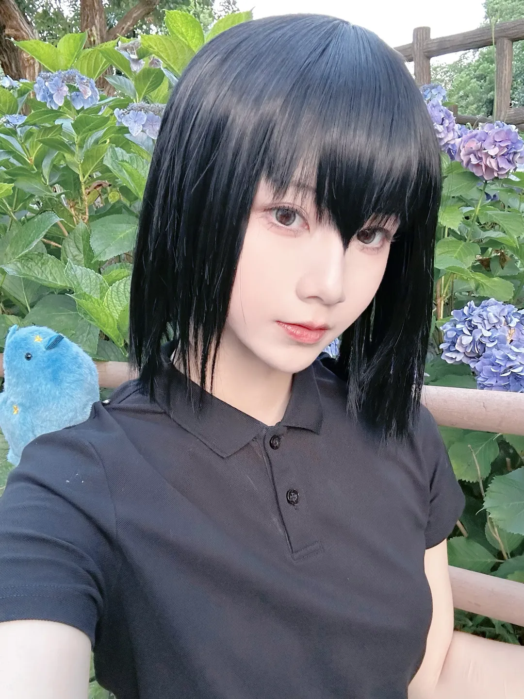 fgo, 夏日cos, 绣球花外景, 魔法使之夜, 久远寺有珠cos - 第4张