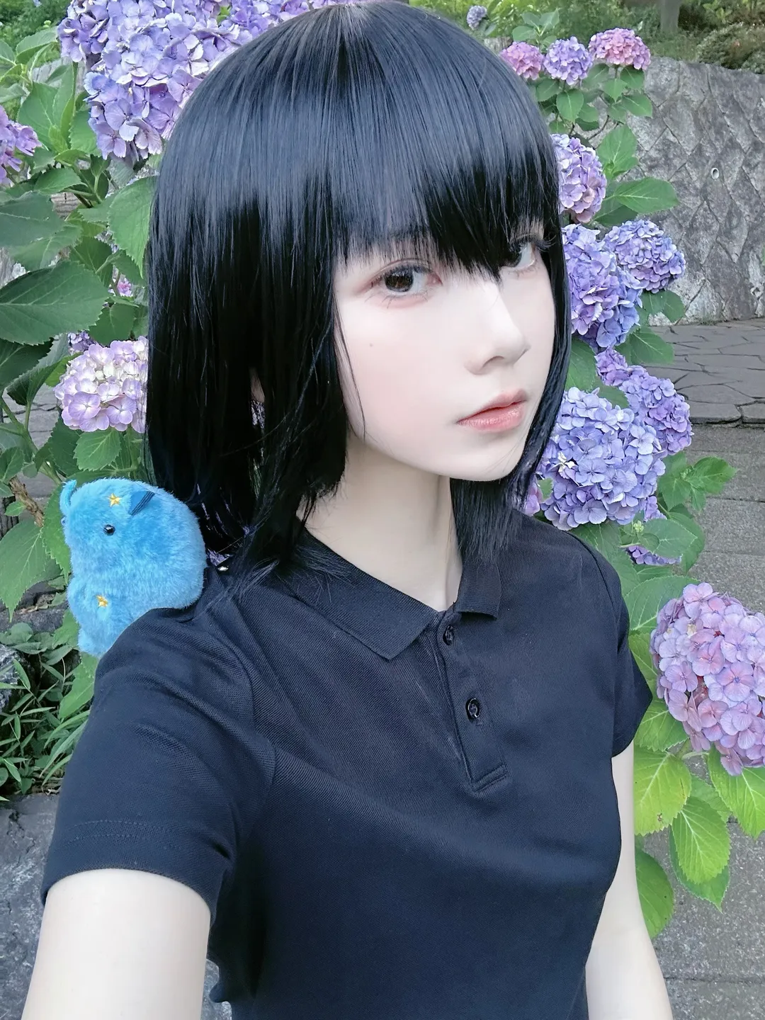 fgo, 夏日cos, 绣球花外景, 魔法使之夜, 久远寺有珠cos - 第5张