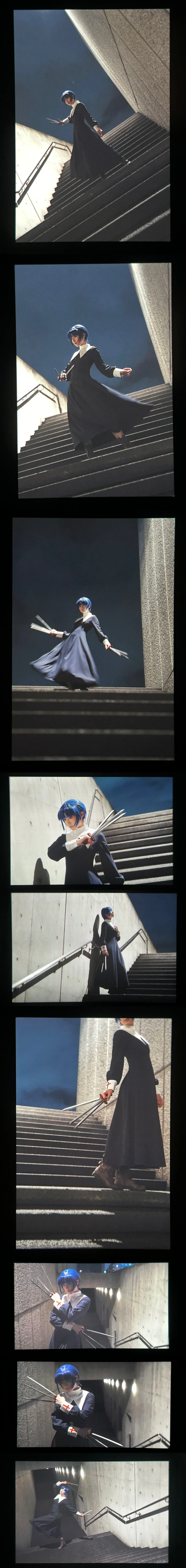 cosplay, 蓝发, 型月, 月姬, 希耶尔cos - 第4张