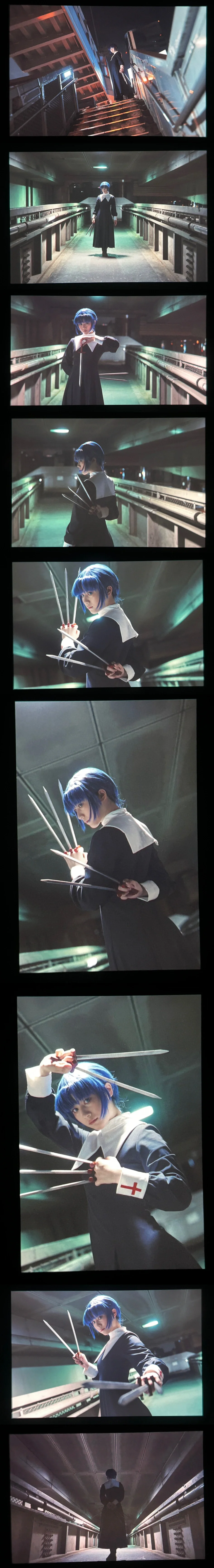 cosplay, 蓝发, 型月, 月姬, 希耶尔cos - 第5张