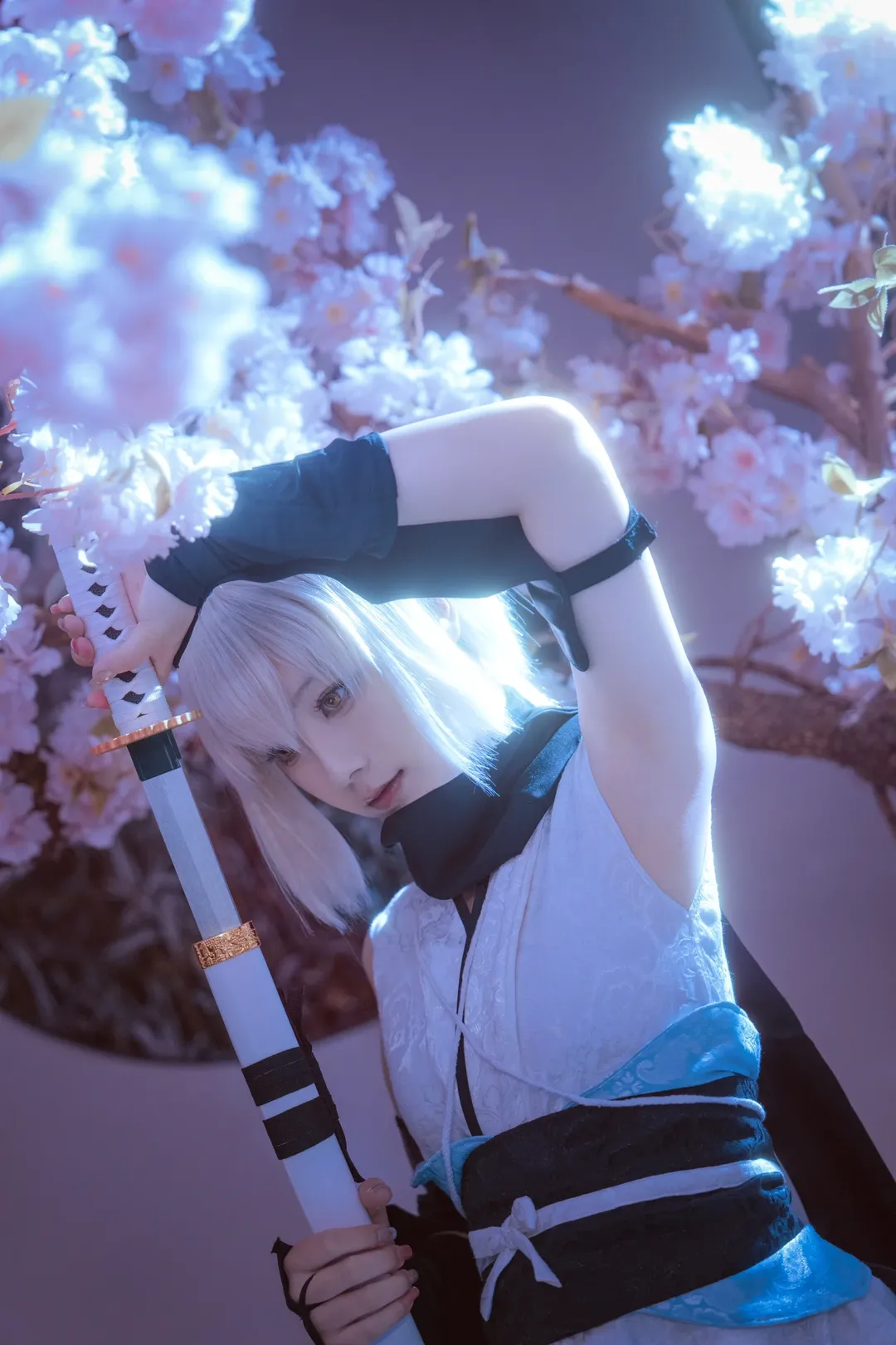 Fate/Grand Order, 沖田總司cos, cosplay日常, 蒼崎青子cos, 過膝襪cos