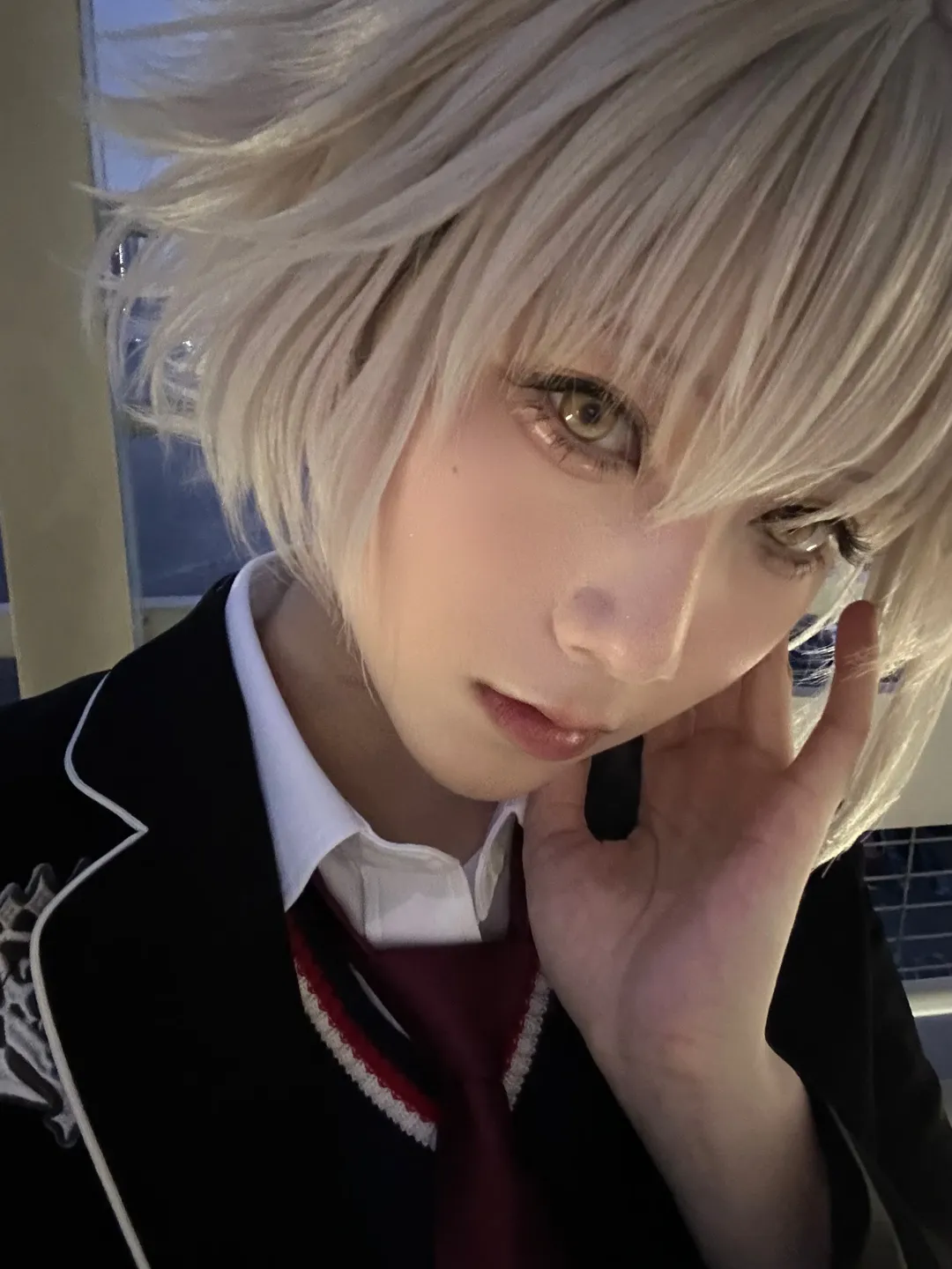 Fate/Grand Order, Anime cosplay, Jeanne d'Arc (Alter) cosplay, Black over-the-knee stockings, Odaiba pilgrimage - Image 2
