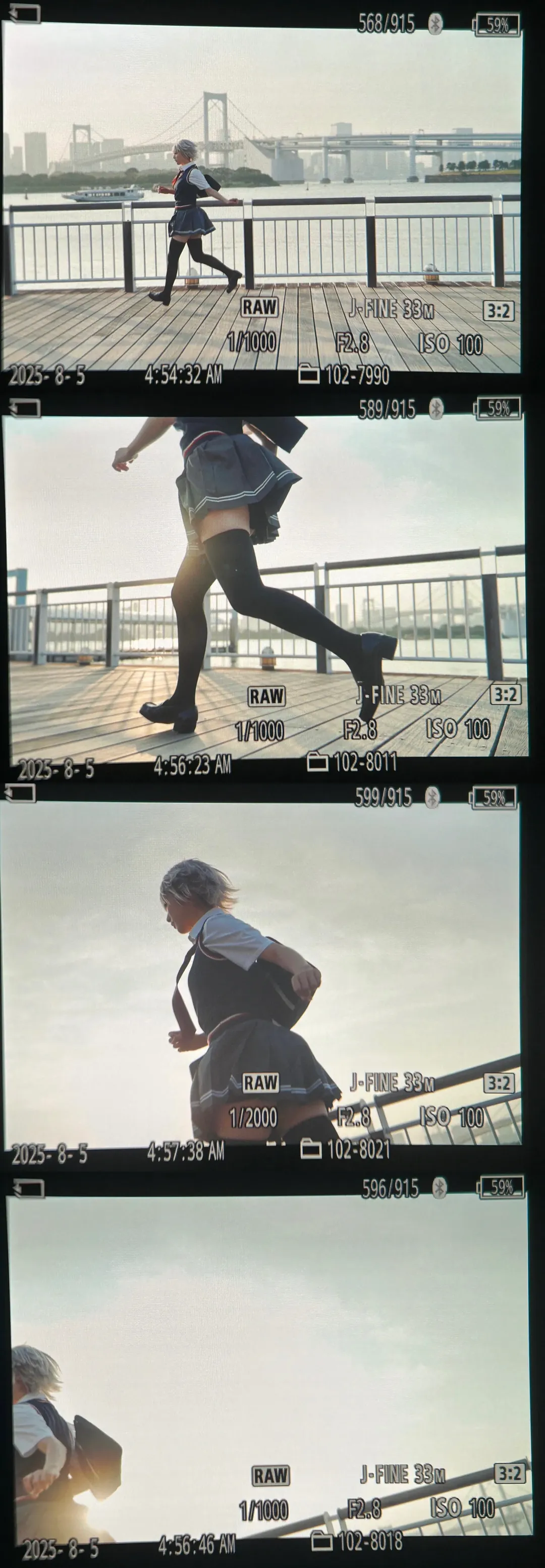Fate/Grand Order, Anime cosplay, Jeanne d'Arc (Alter) cosplay, Black over-the-knee stockings, Odaiba pilgrimage - Image 4