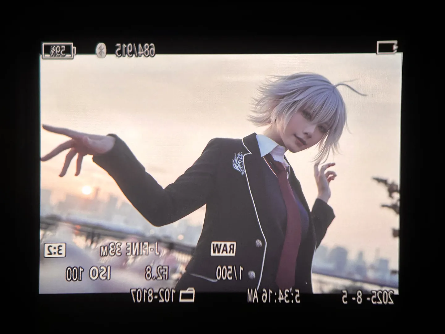 Fate/Grand Order, Anime cosplay, Jeanne d'Arc (Alter) cosplay, Black over-the-knee stockings, Odaiba pilgrimage - Image 6