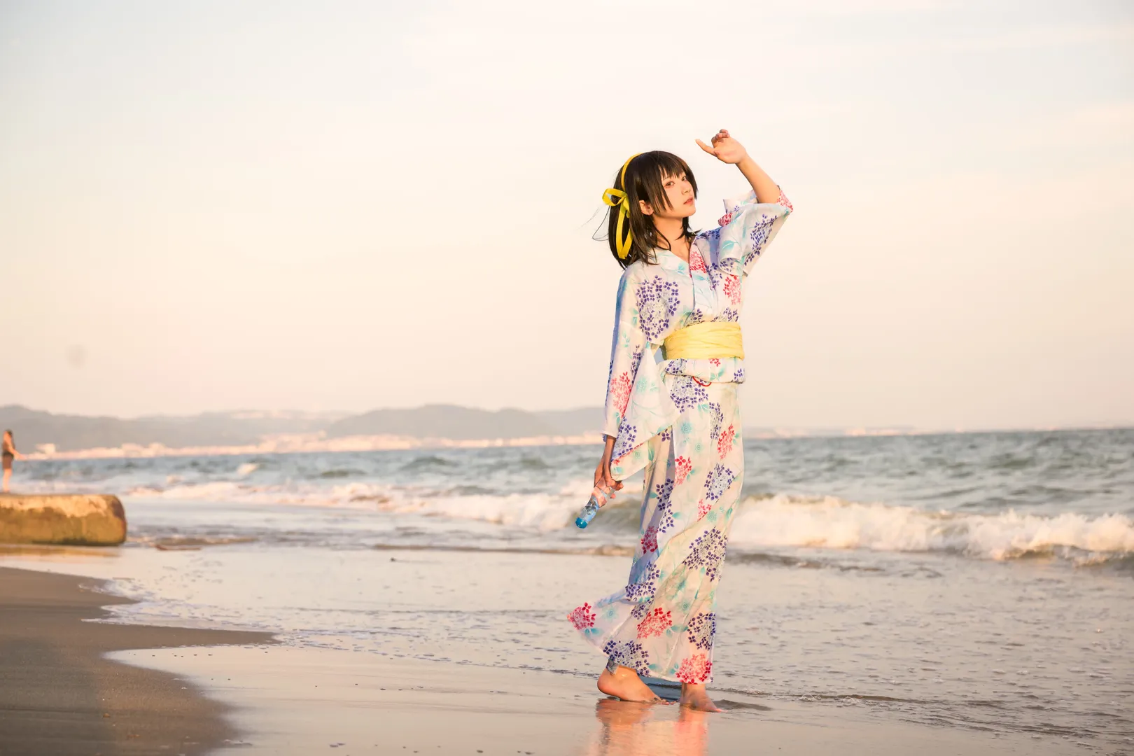 二次元cosplay, 夏日寫真, 涼宮春日cos, 涼宮春日的憂鬱, 浴衣cos - 第11張