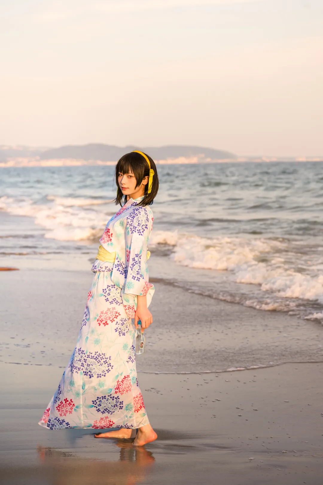 二次元cosplay, 夏日寫真, 涼宮春日cos, 涼宮春日的憂鬱, 浴衣cos - 第12張