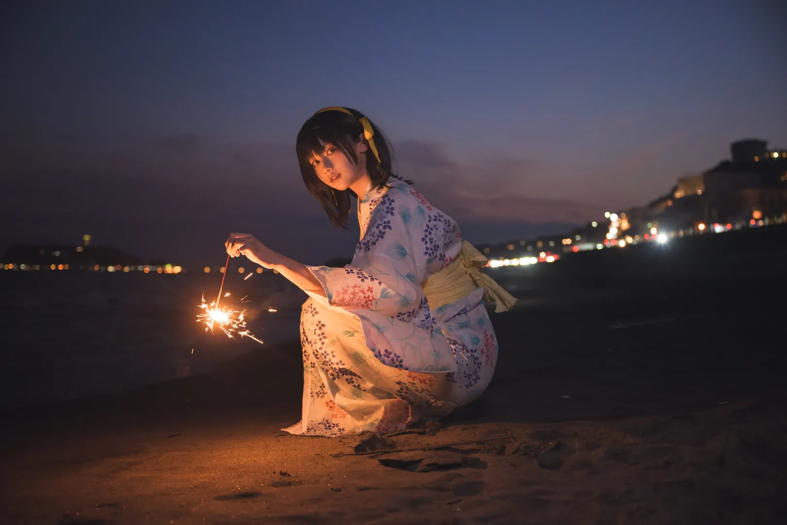 二次元cosplay, 夏日寫真, 涼宮春日cos, 涼宮春日的憂鬱, 浴衣cos - 第18張