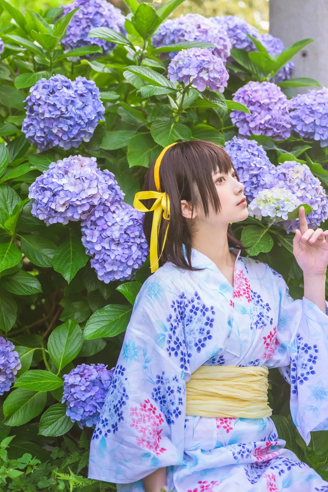 二次元cosplay, 夏日寫真, 涼宮春日cos, 涼宮春日的憂鬱, 浴衣cos - 第5張