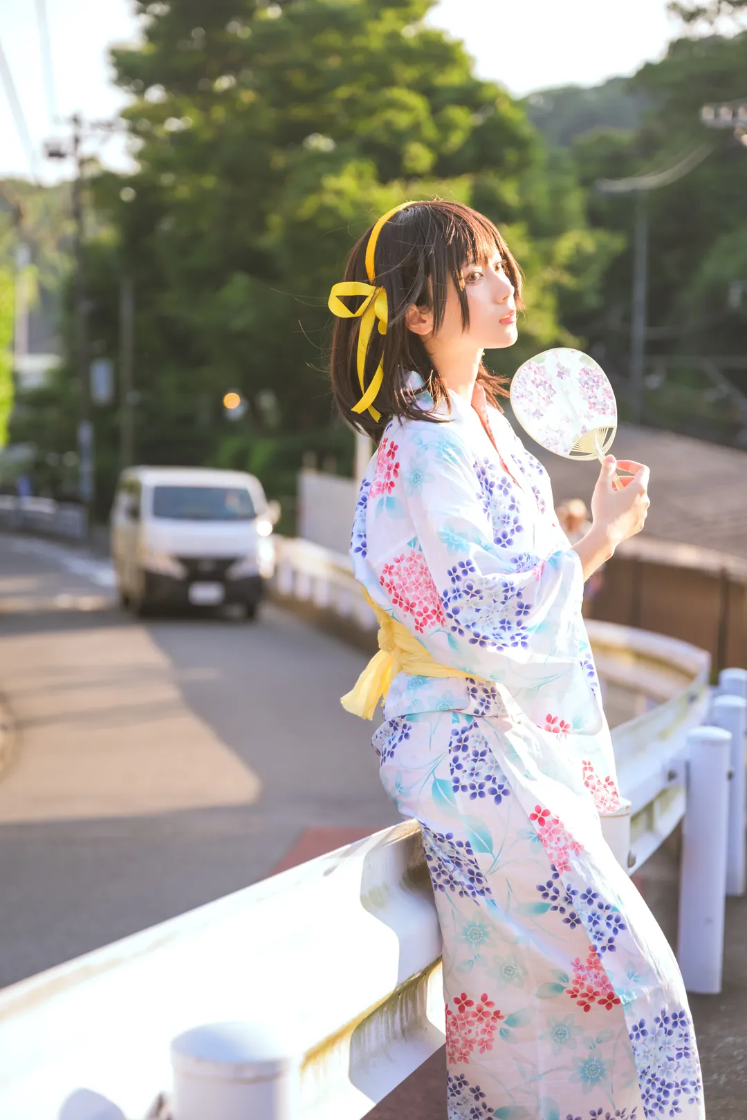 二次元cosplay, 夏日寫真, 涼宮春日cos, 涼宮春日的憂鬱, 浴衣cos - 第8張