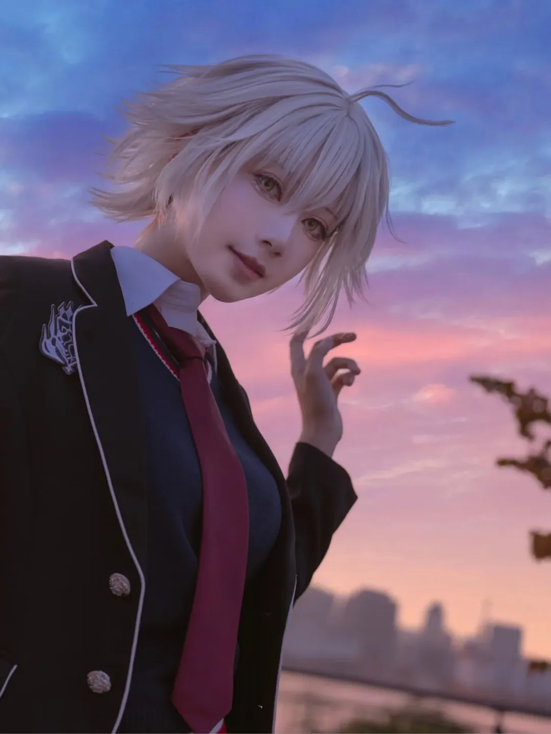 FGO, cosplay摄影, 贞德Altercos, 丝袜cos, 台场巡礼 - 第3张