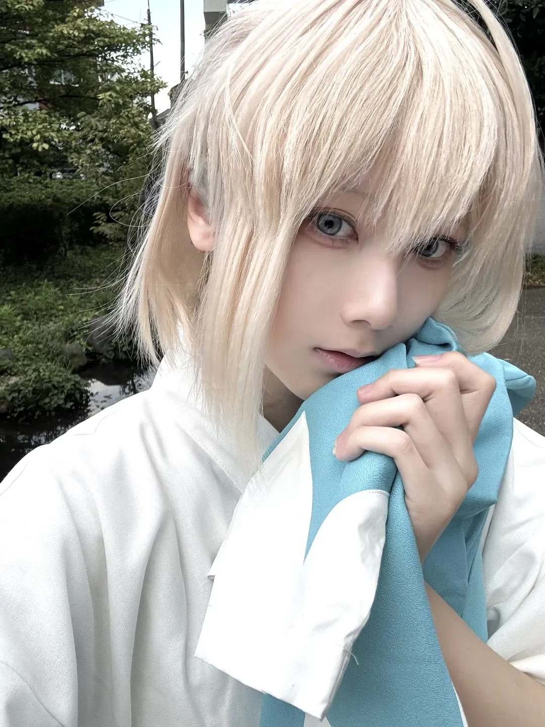 和风摄影, FGO, 冲田总司cos, 彼岸花, 新选组 - 第3张