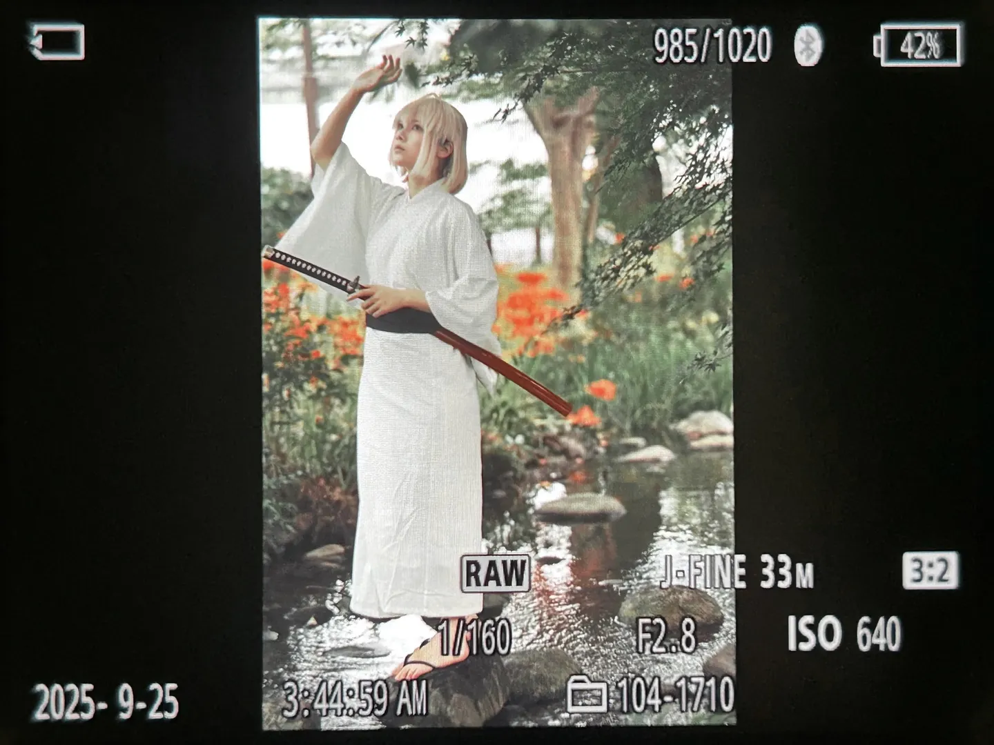 和风摄影, FGO, 冲田总司cos, 彼岸花, 新选组 - 第7张