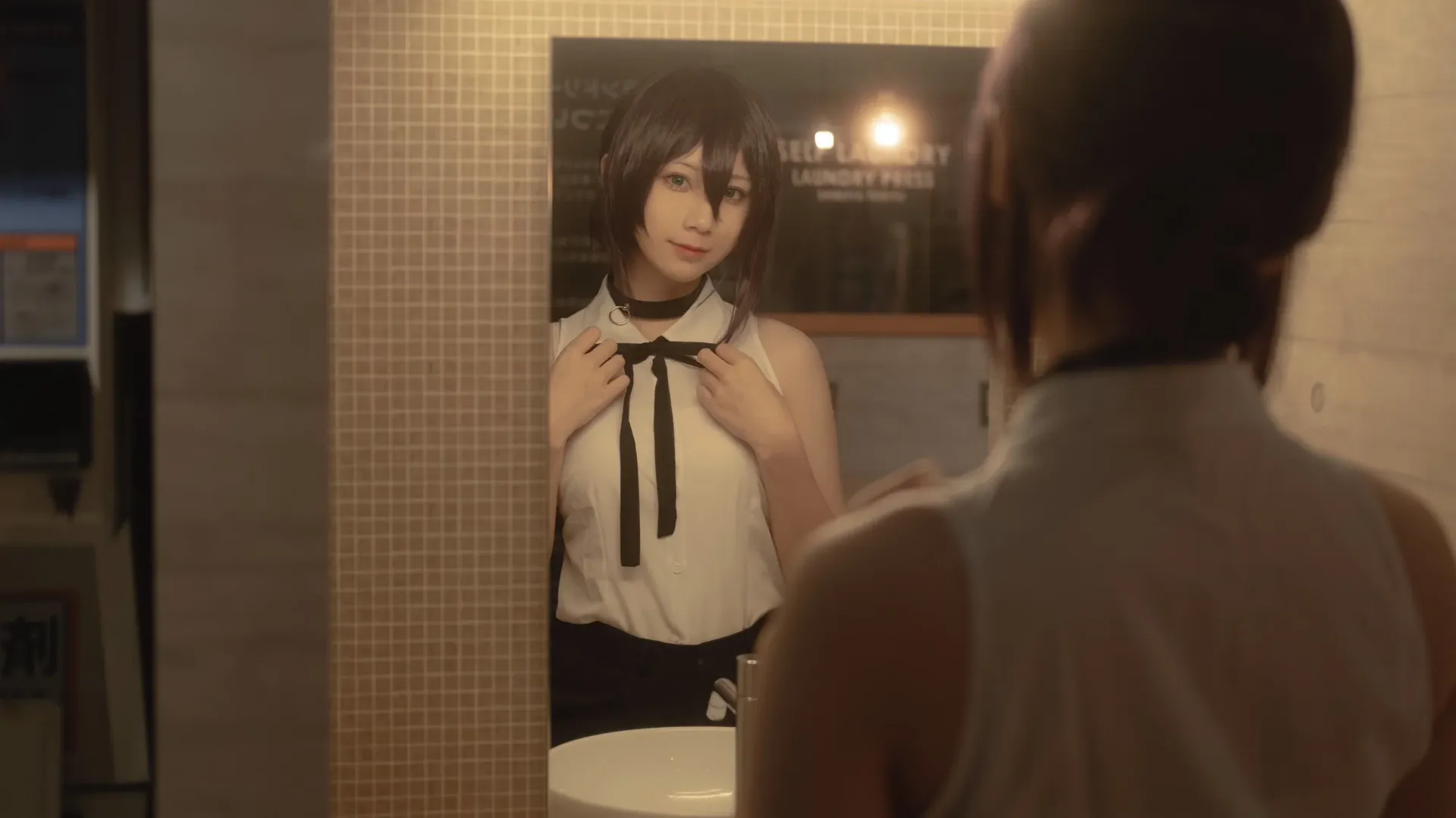 cosplay, 电锯人, 黑丝穿搭, 蕾赛cos, 电锯人蕾赛篇 - 第5张