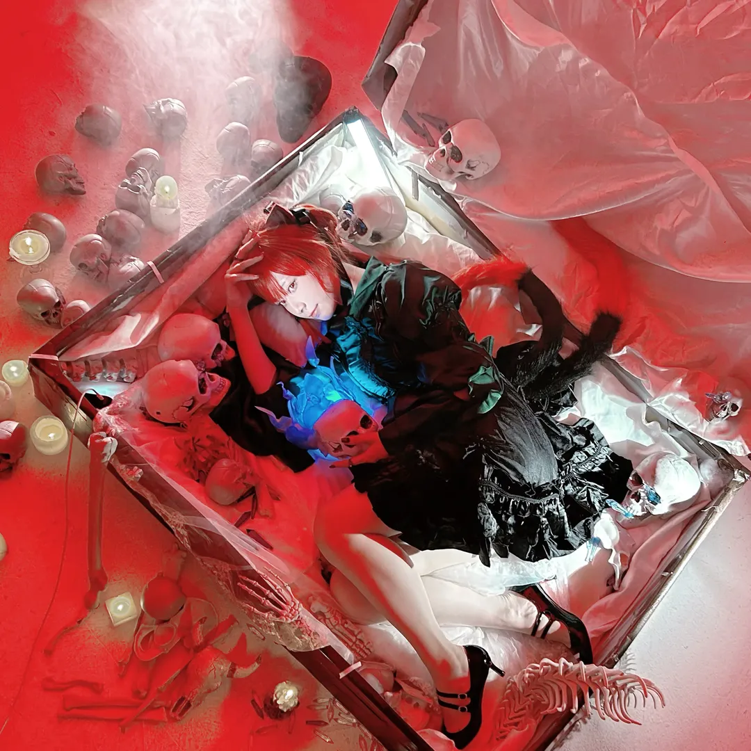 东方Project, 火焰猫燐cos, 暗黑哥特, 死体旅行, 宝石水晶 - 第2张