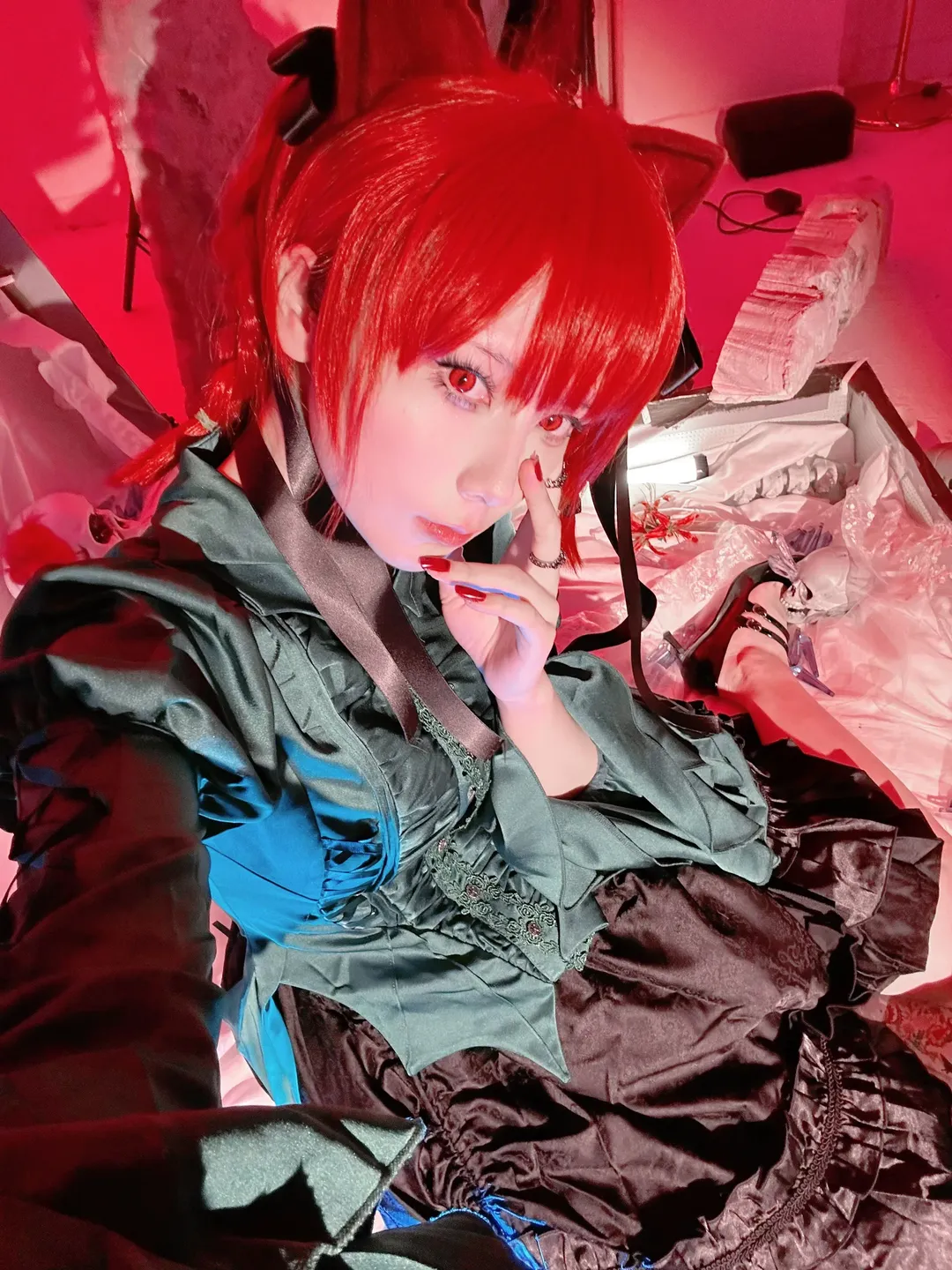 东方Project, 火焰猫燐cos, 暗黑哥特, 死体旅行, 宝石水晶 - 第7张