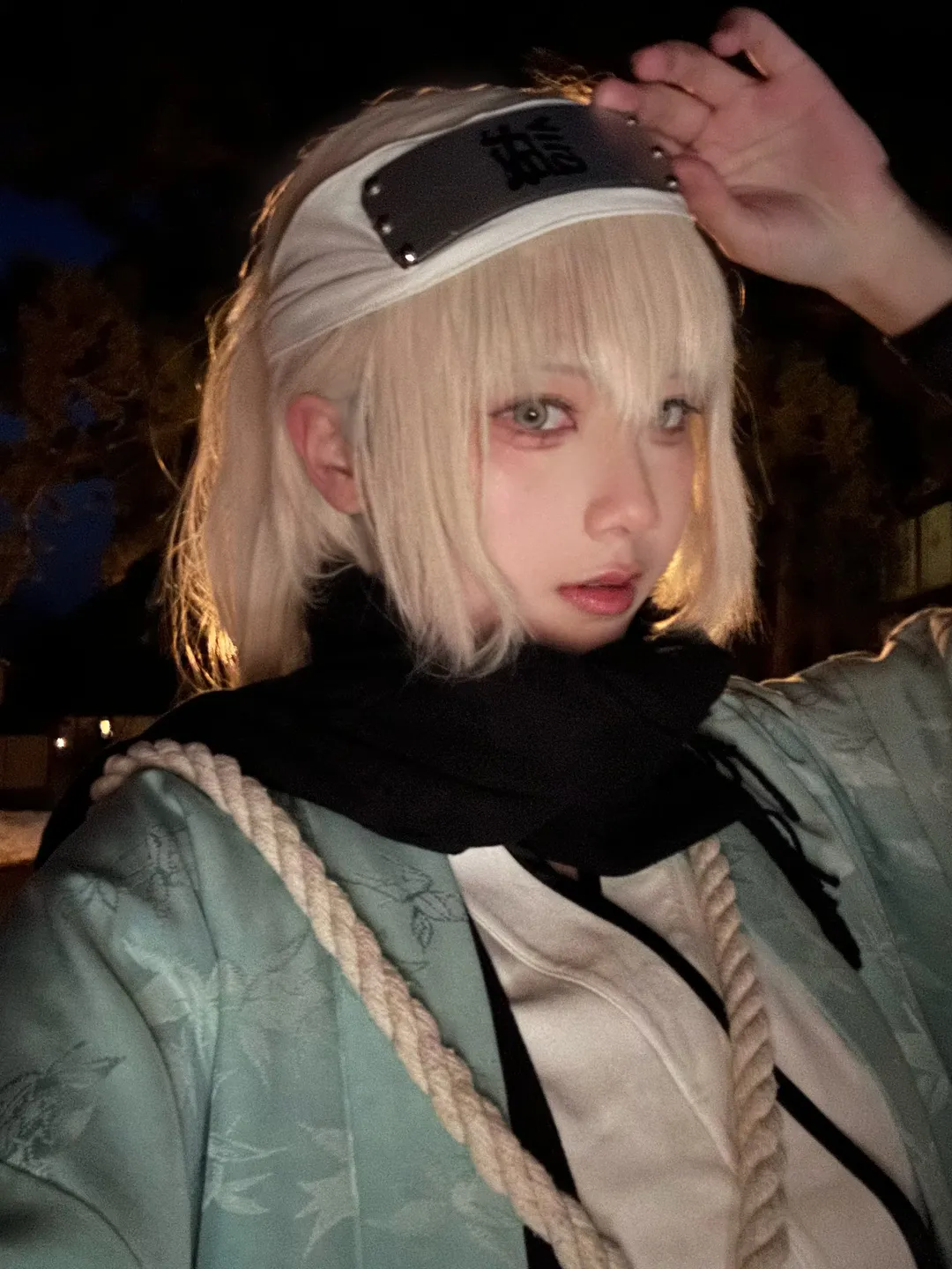 Fate/Grand Order, 冲田总司cos, 和风cosplay, 武士刀, 雪地写真 - 第3张