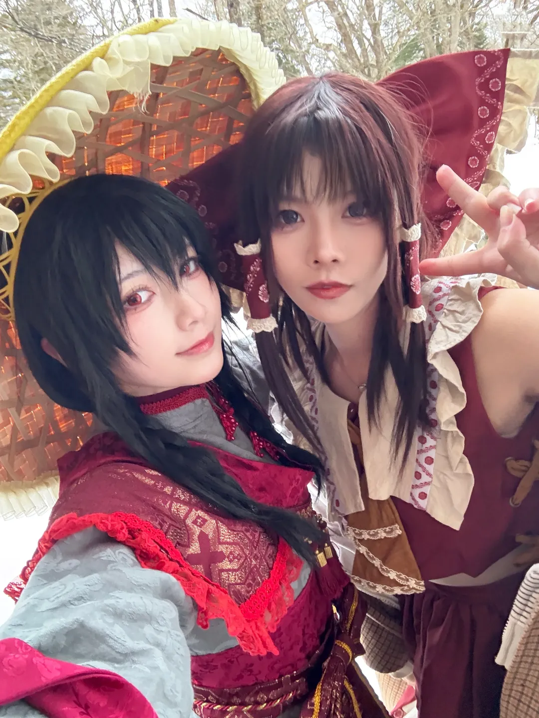东方project, 户外摄影, 矢田寺成美cos, 长野旅行, 冬季雪景 - 第3张