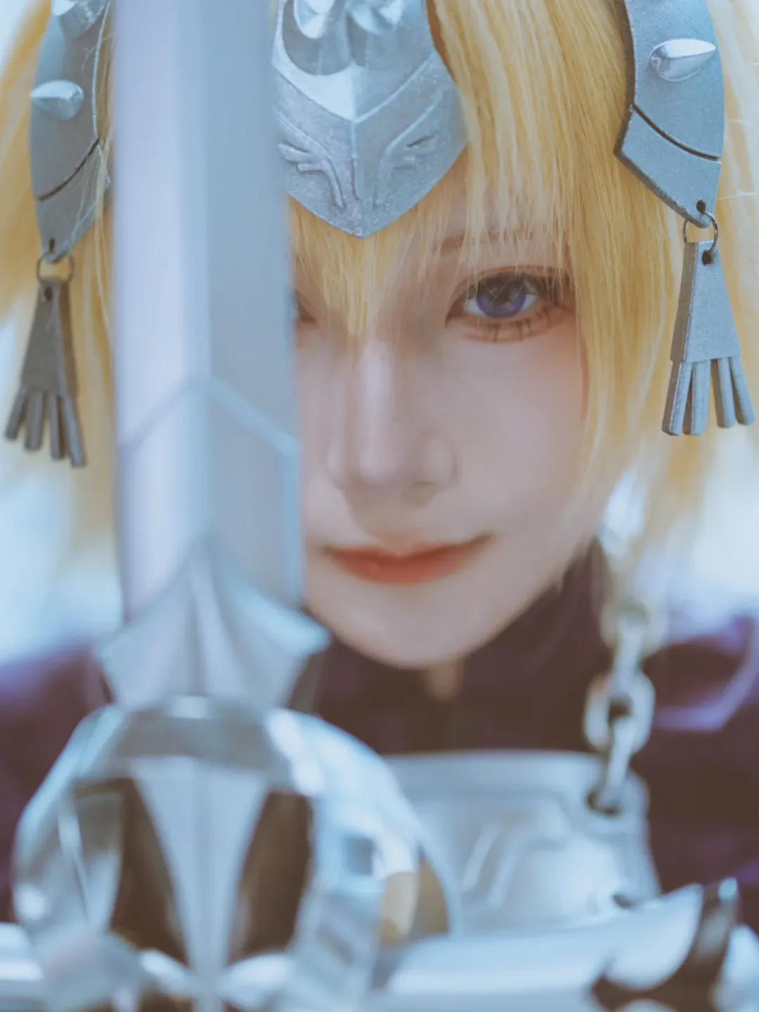 イベント撮影, Fate/Grand Order, オーバーニーソックス, ジャンヌ・ダルク コスプレ, ジャンヌ・ダルク - 1枚目