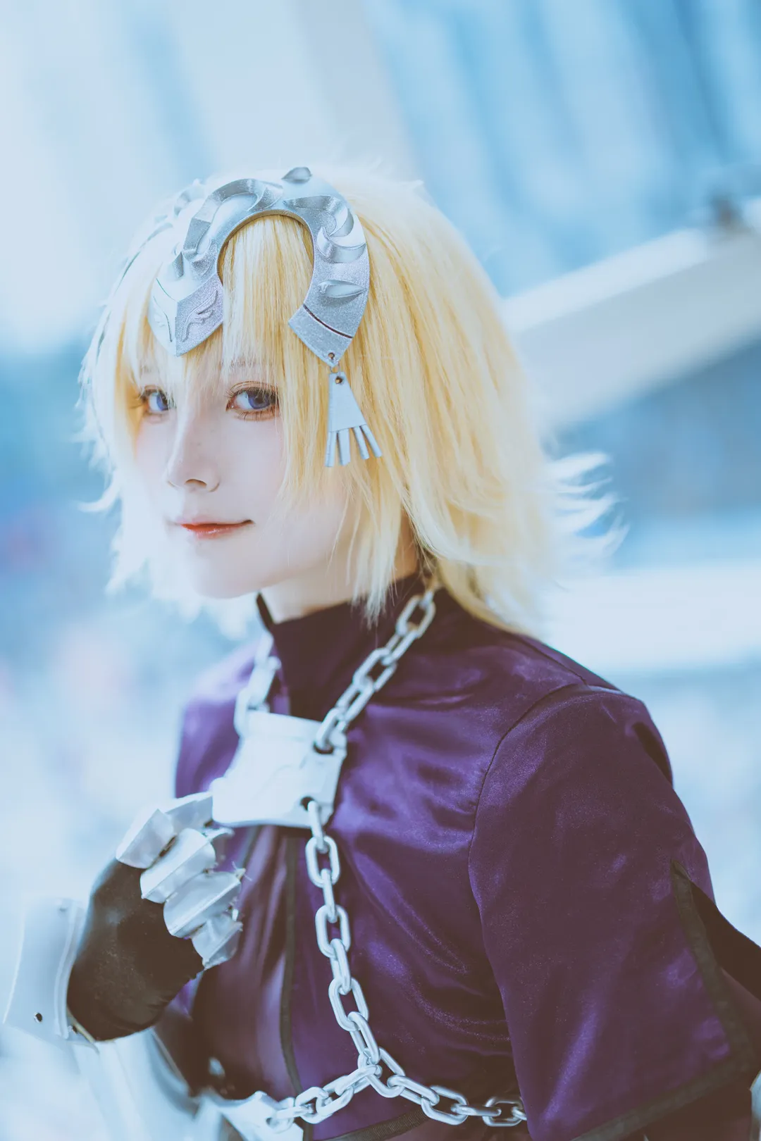 イベント撮影, Fate/Grand Order, オーバーニーソックス, ジャンヌ・ダルク コスプレ, ジャンヌ・ダルク - 11枚目