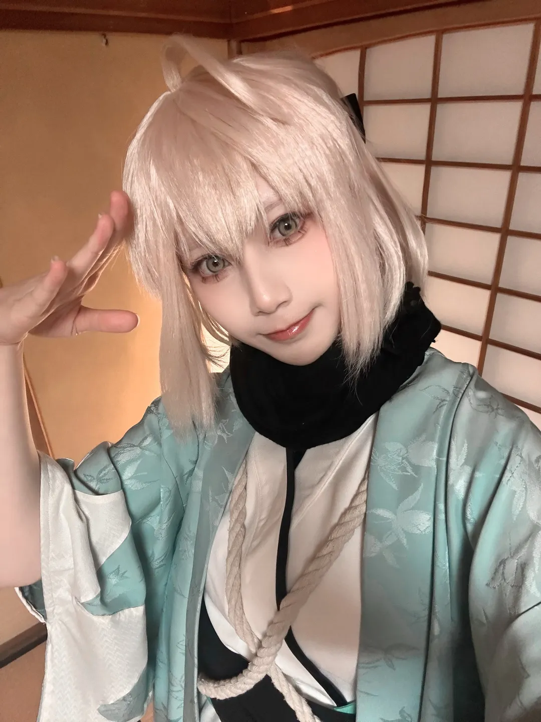 cosplay, 冲田总司cos, fgo, 和风少女, 春日摄影