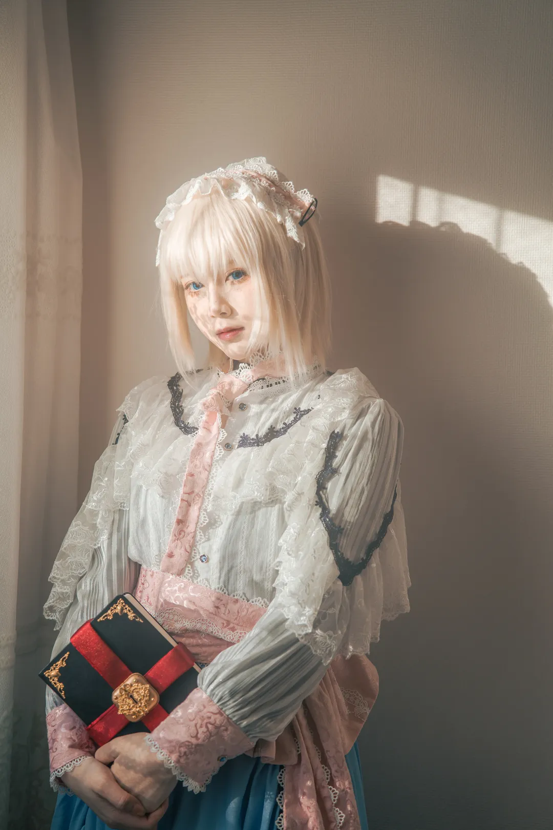 东方project, Cosplay摄影, 爱丽丝玛格特罗伊德cos, 雪景cos, 复古提灯 - 第3张