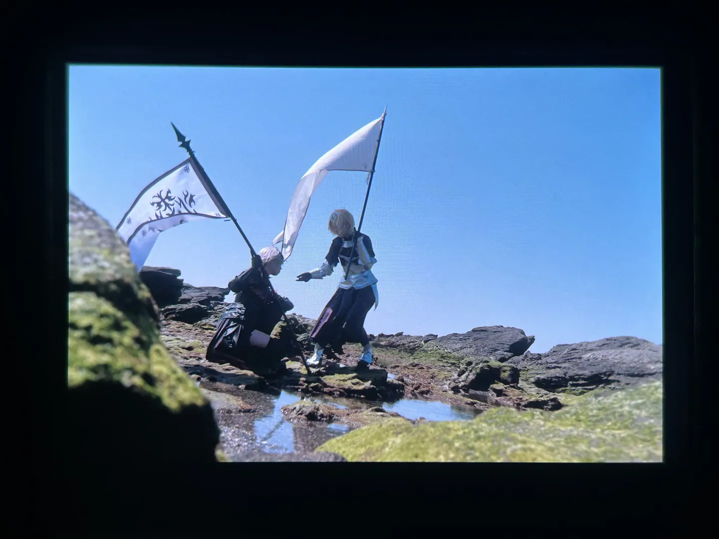 FGO, 海边外景, 黑丝cos, 黑贞cos, 贞德cos - 第11张