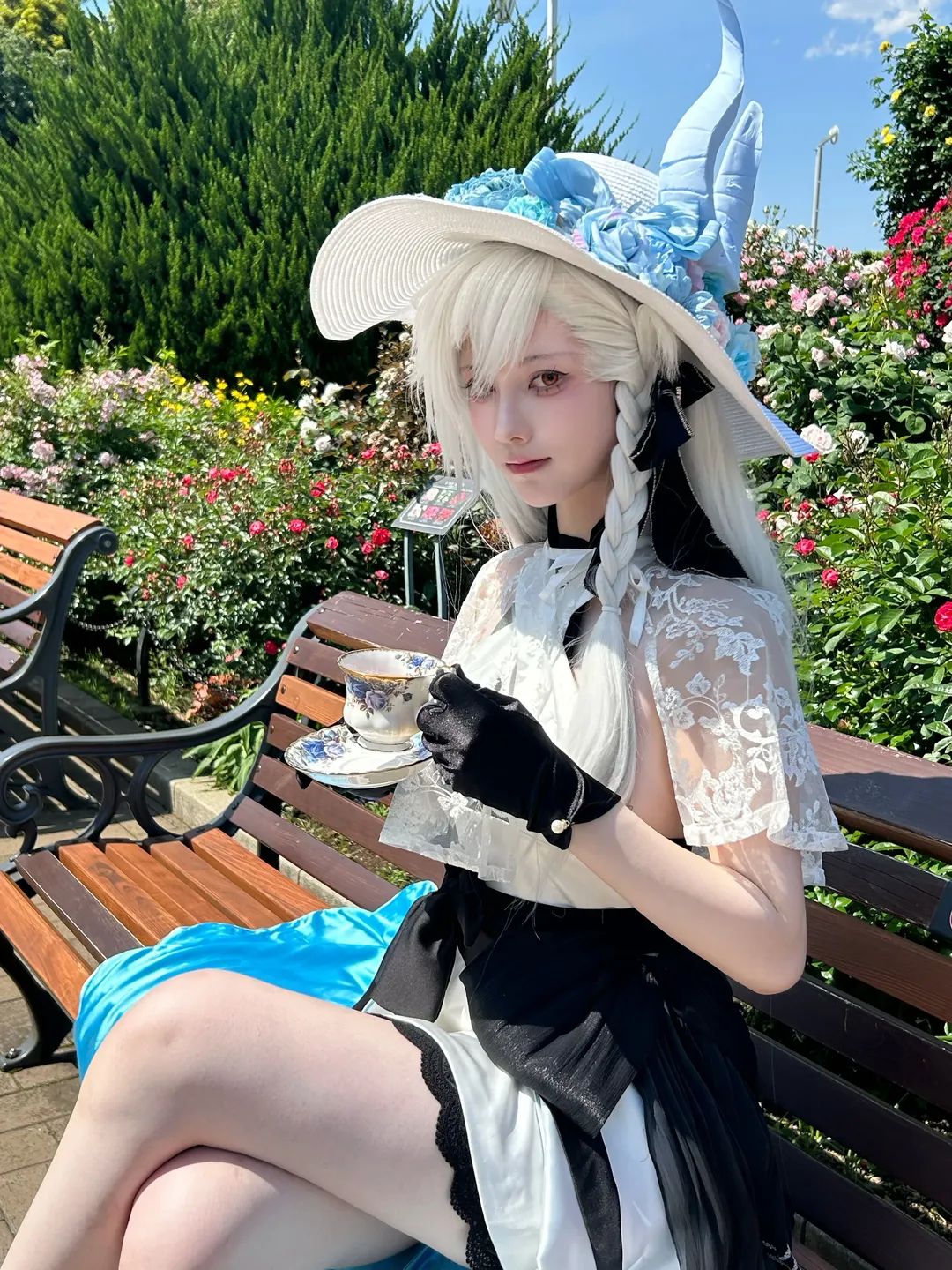 Cosplay摄影, fgo, 二次元穿搭, 花园写真, 奥尔加玛丽cos