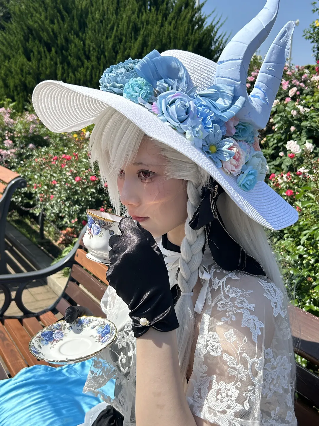 Cosplay摄影, fgo, 二次元穿搭, 花园写真, 奥尔加玛丽cos - 第6张