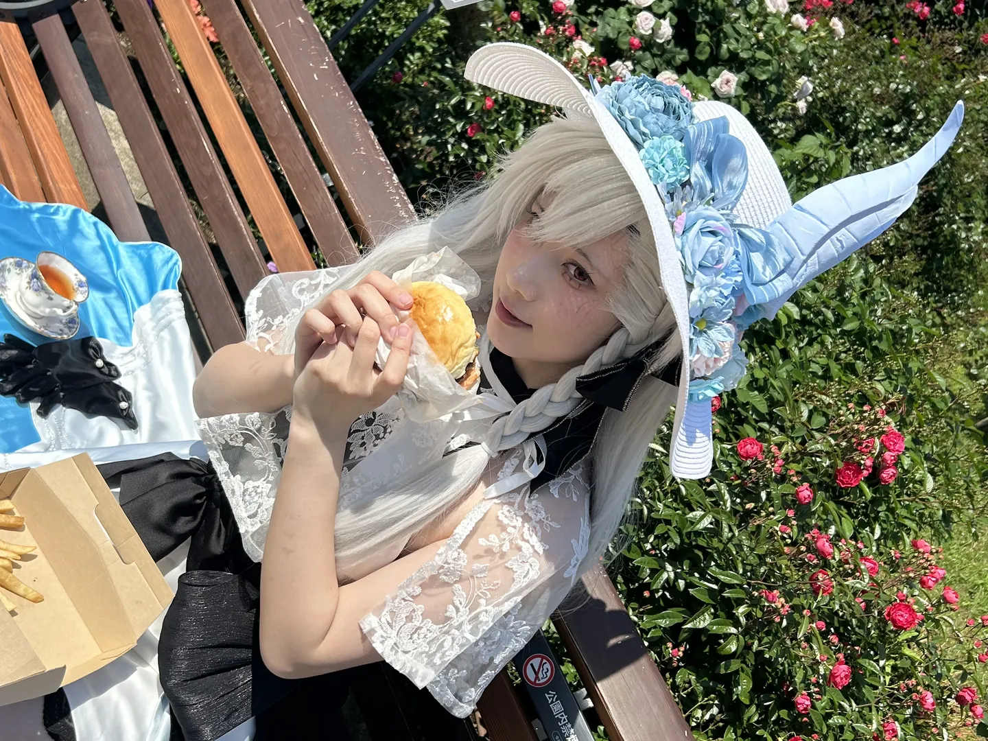 Cosplay摄影, fgo, 二次元穿搭, 花园写真, 奥尔加玛丽cos - 第8张