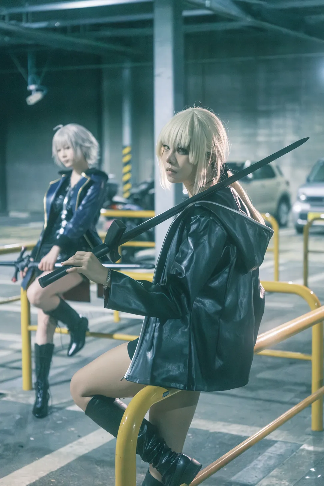 cosplay, FGO, 黑呆cos, 黑贞cos, 新宿夜景 - 第8张