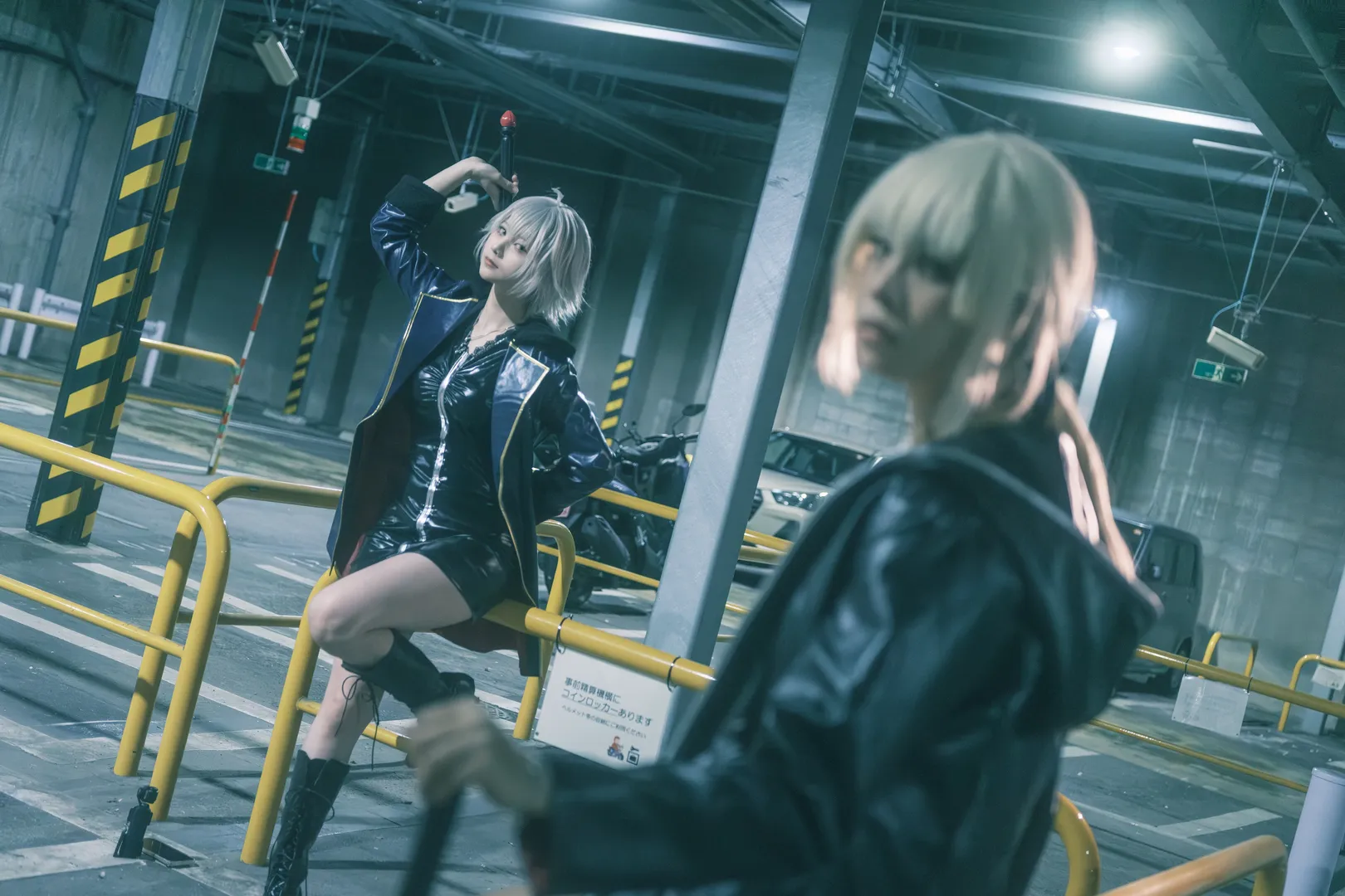 cosplay, FGO, 黑呆cos, 黑贞cos, 新宿夜景 - 第9张