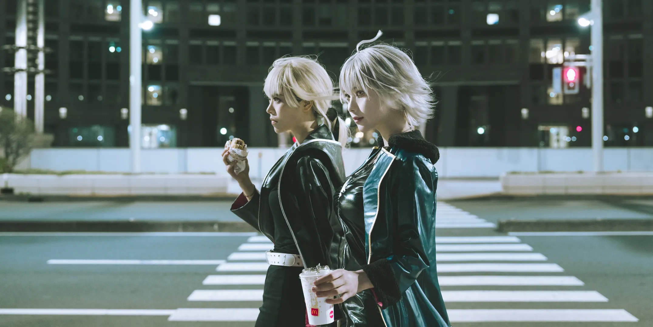 Fate/Grand Order, 角色扮演摄影, 新宿夜景, 阿尔托莉雅·Alter cos, 贞德·Alter cos - 第10张