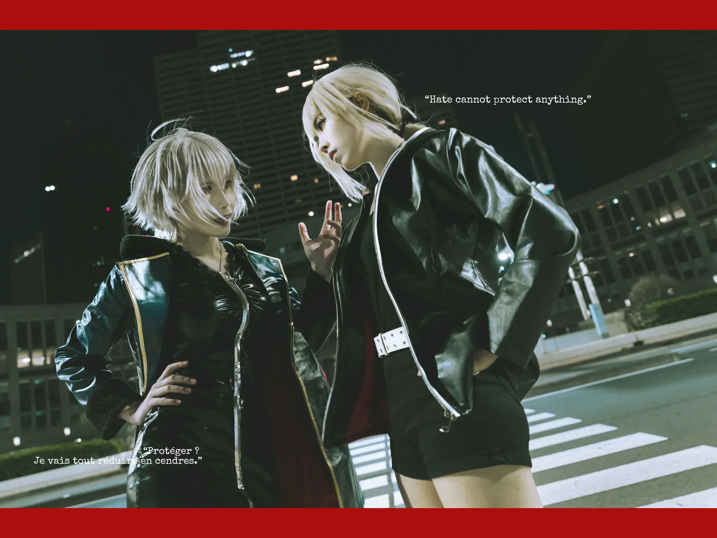Fate/Grand Order, 角色扮演摄影, 新宿夜景, 阿尔托莉雅·Alter cos, 贞德·Alter cos - 第4张