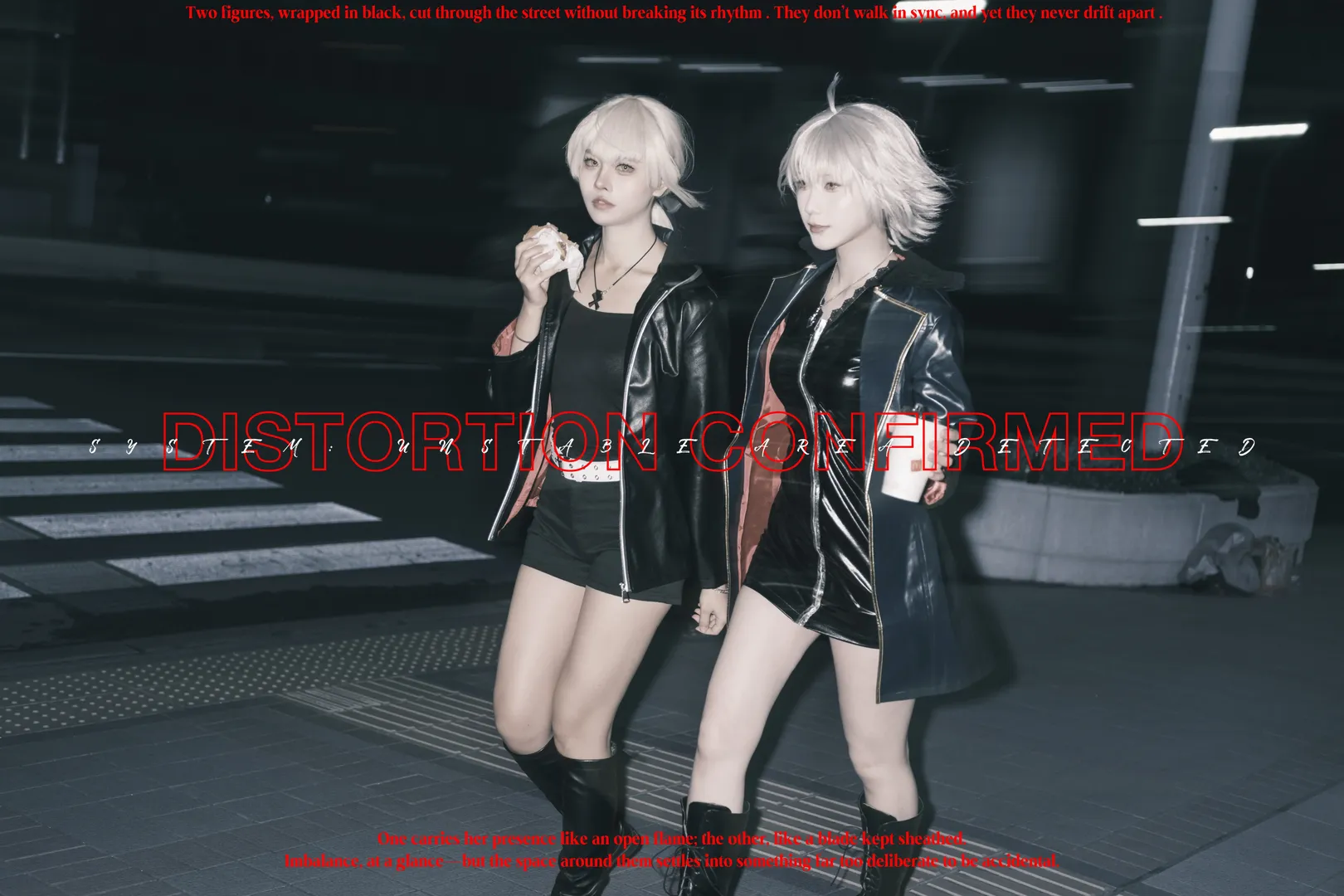 Fate/Grand Order, 角色扮演摄影, 新宿夜景, 阿尔托莉雅·Alter cos, 贞德·Alter cos - 第6张