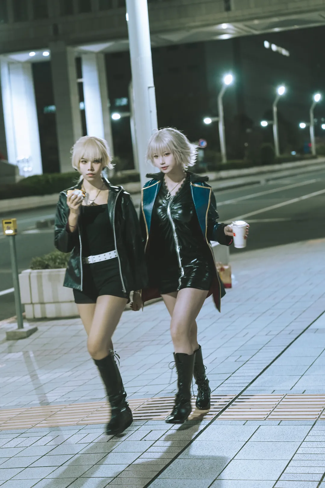 Fate/Grand Order, 角色扮演摄影, 新宿夜景, 阿尔托莉雅·Alter cos, 贞德·Alter cos - 第9张