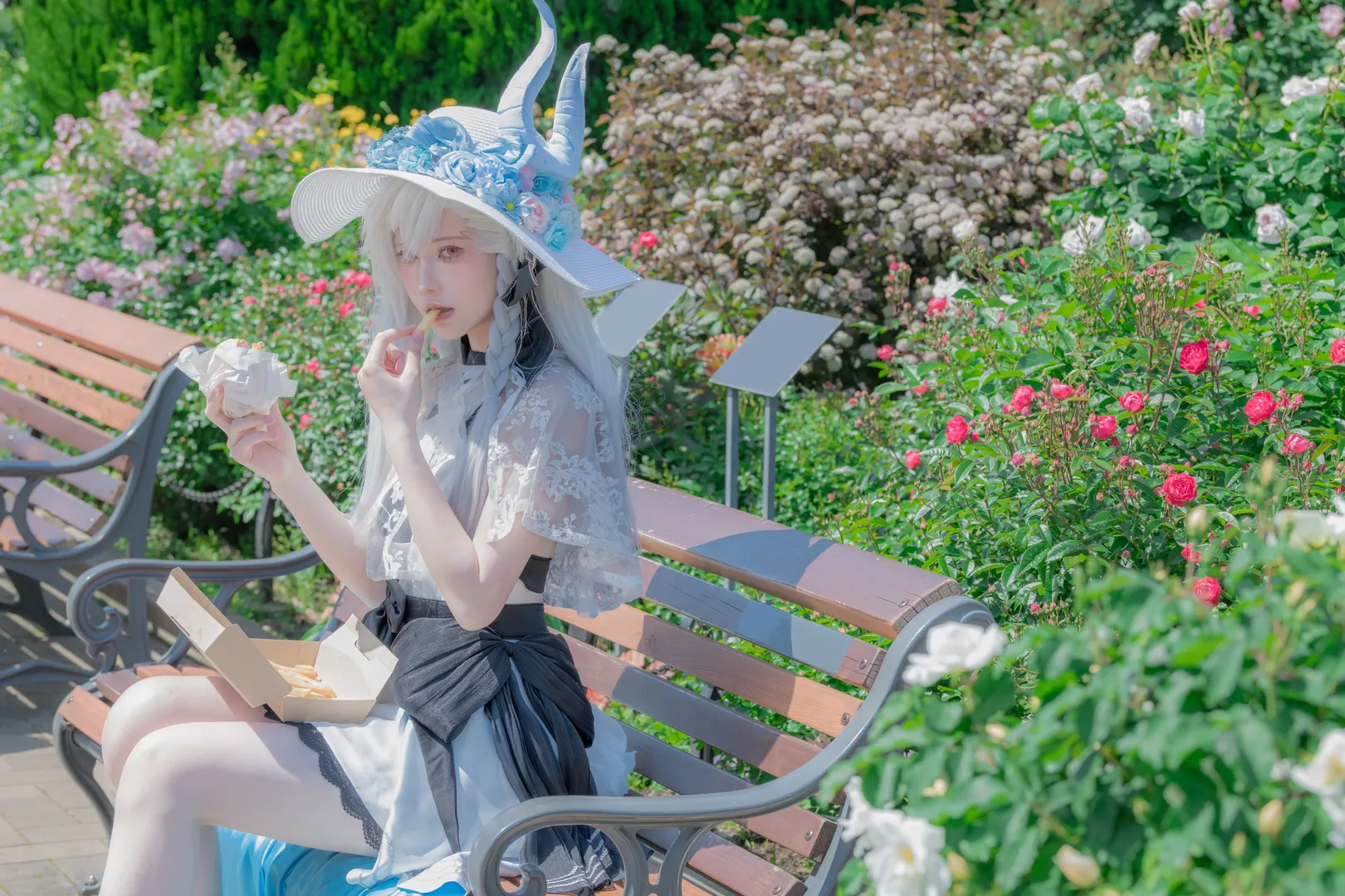 Fate/Grand Order, cosplay摄影, 户外外景, 奥尔加玛丽cos, fgofes