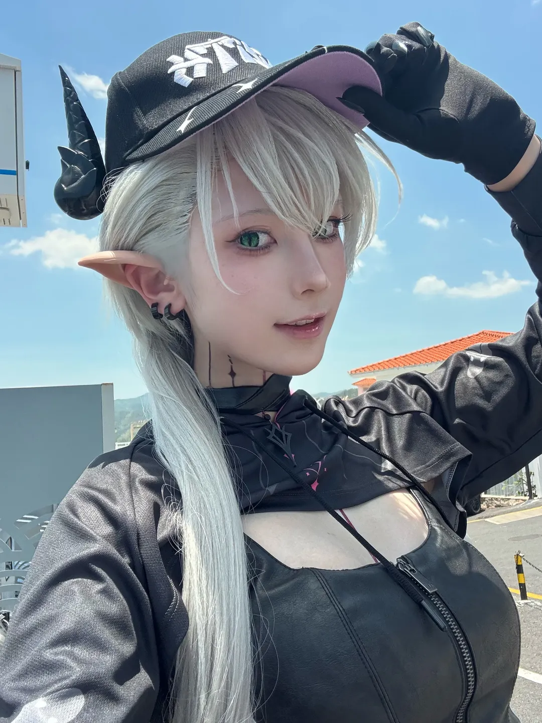 户外写真, FGO, 丝袜cos, 玛修莉莉丝cos, 骑行穿搭 - 第11张