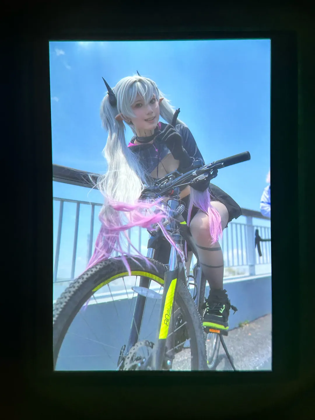 户外写真, FGO, 丝袜cos, 玛修莉莉丝cos, 骑行穿搭 - 第14张