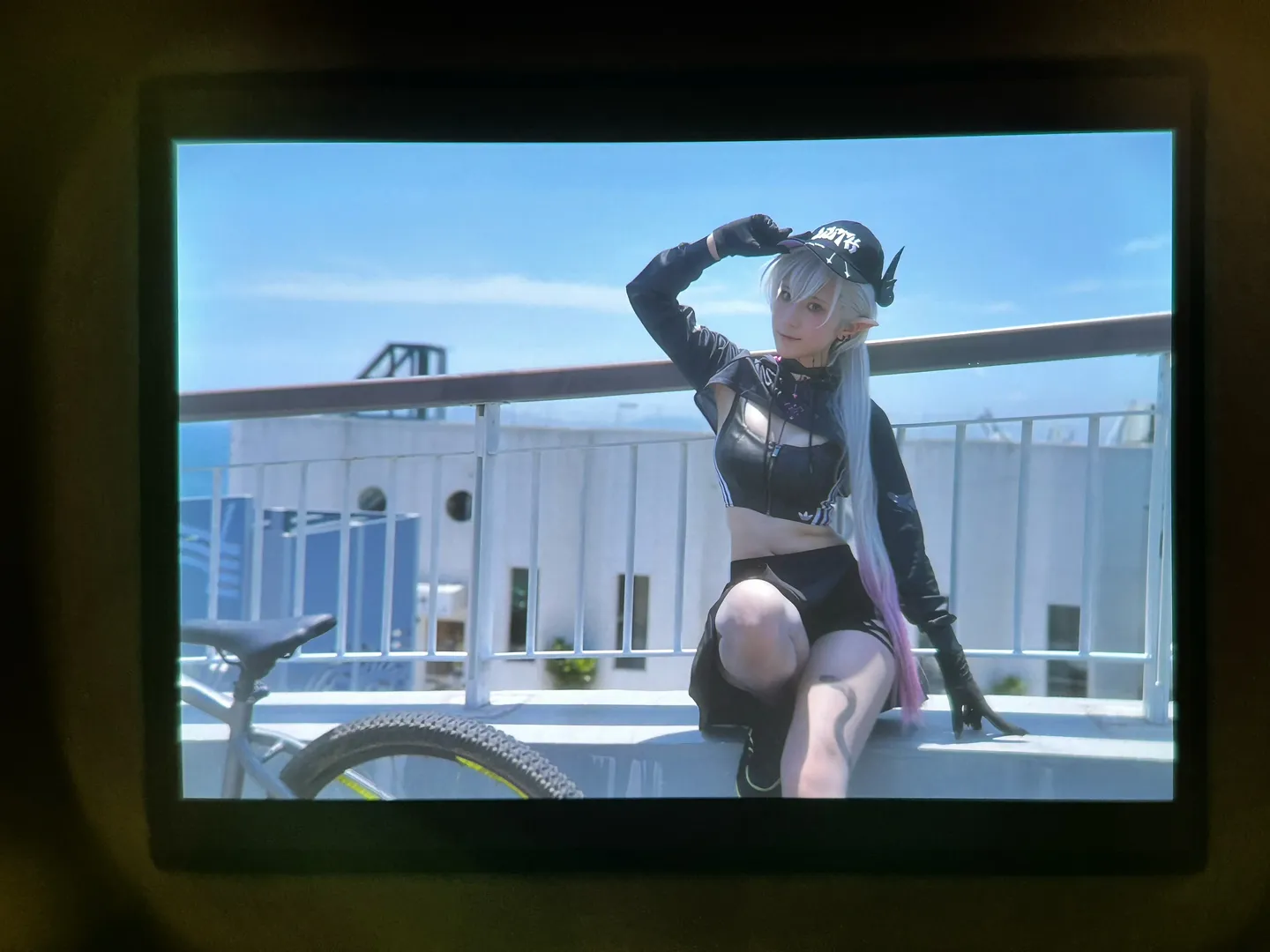 户外写真, FGO, 丝袜cos, 玛修莉莉丝cos, 骑行穿搭 - 第15张